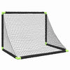 fodboldmål til børn 90x64x64 cm foldbart sort
