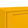 højskab 68x39x111,5 cm stål sennepsgul