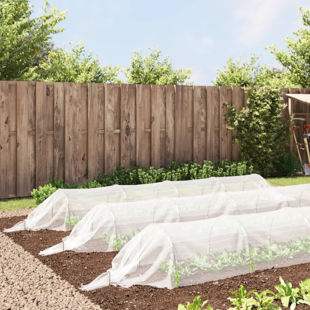 væksttunneller 3 stk. 1,5x5 m glasfiber og PP