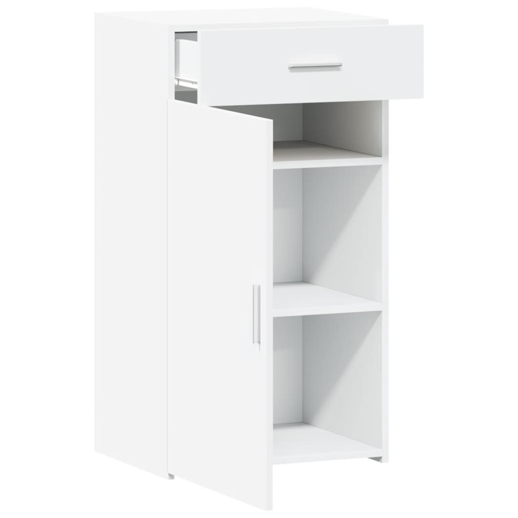 skab 50x42,5x93 cm konstrueret træ hvid