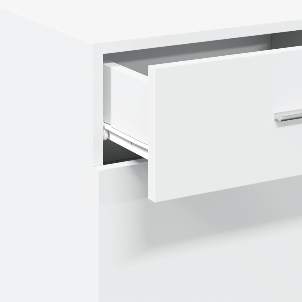 skab 50x42,5x93 cm konstrueret træ hvid