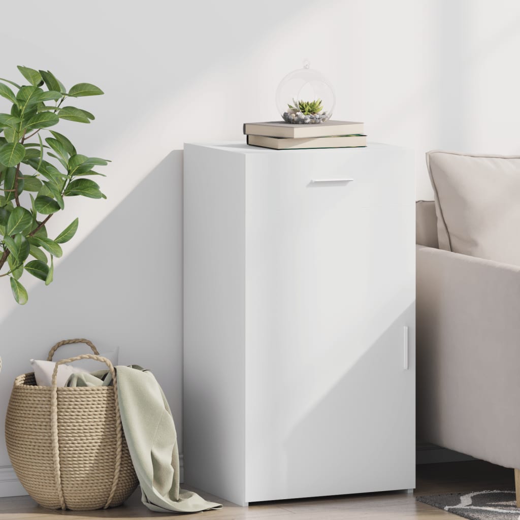 skab 50x42,5x93 cm konstrueret træ hvid