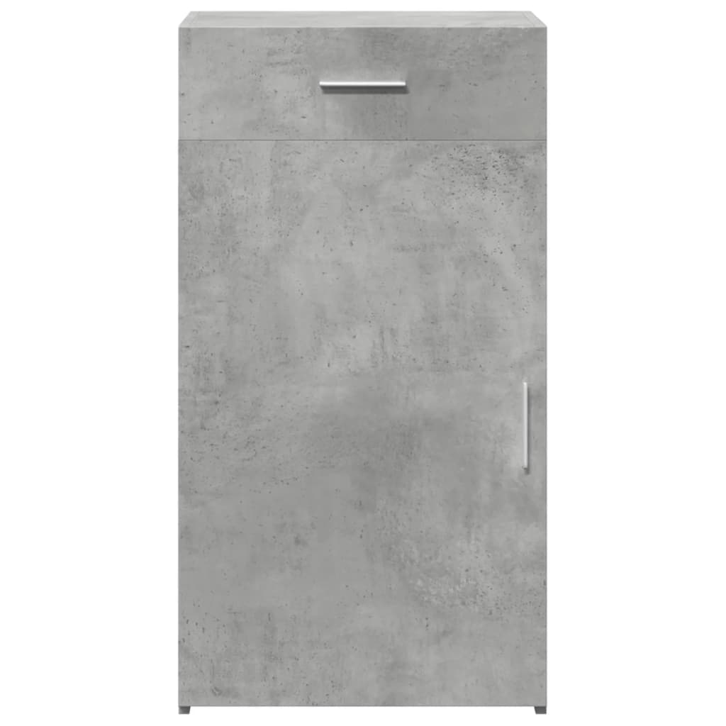 skab 50x42,5x93 cm konstrueret træ betongrå