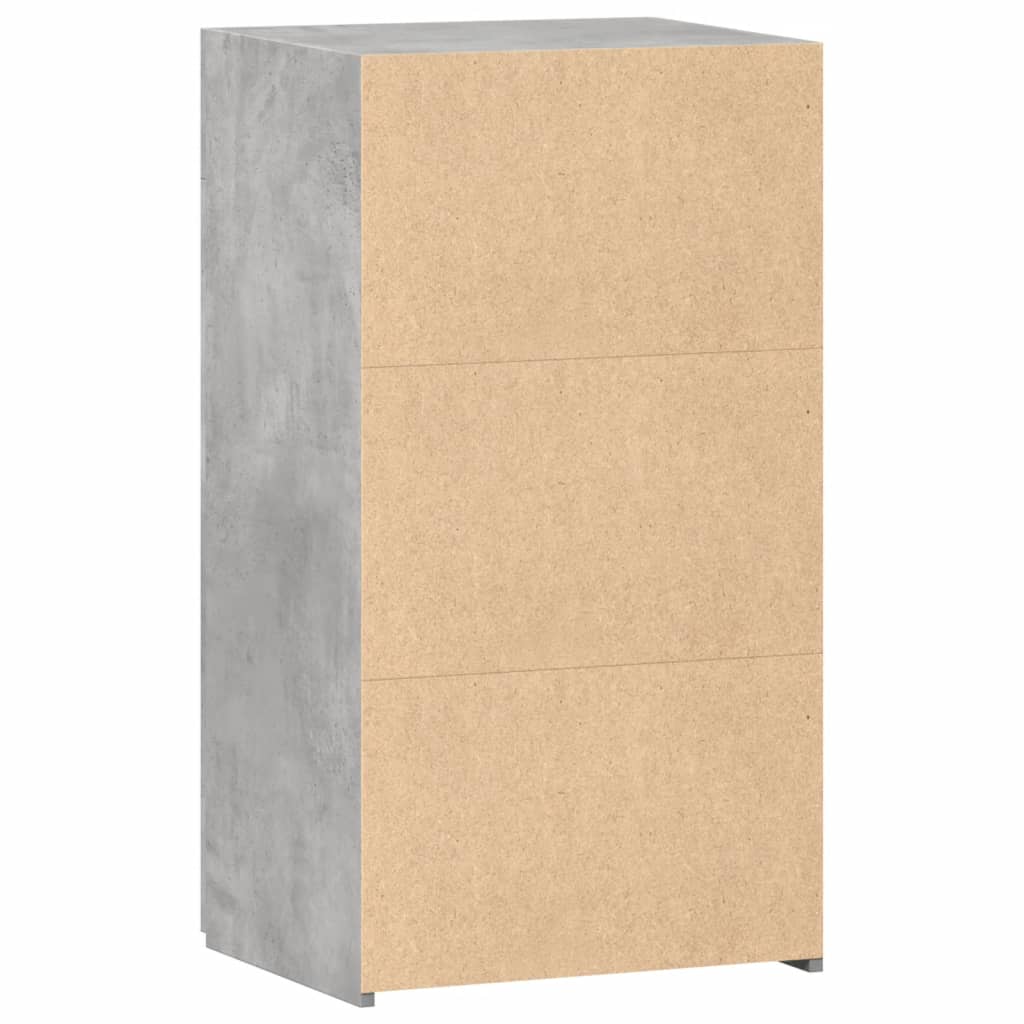 skab 50x42,5x93 cm konstrueret træ betongrå