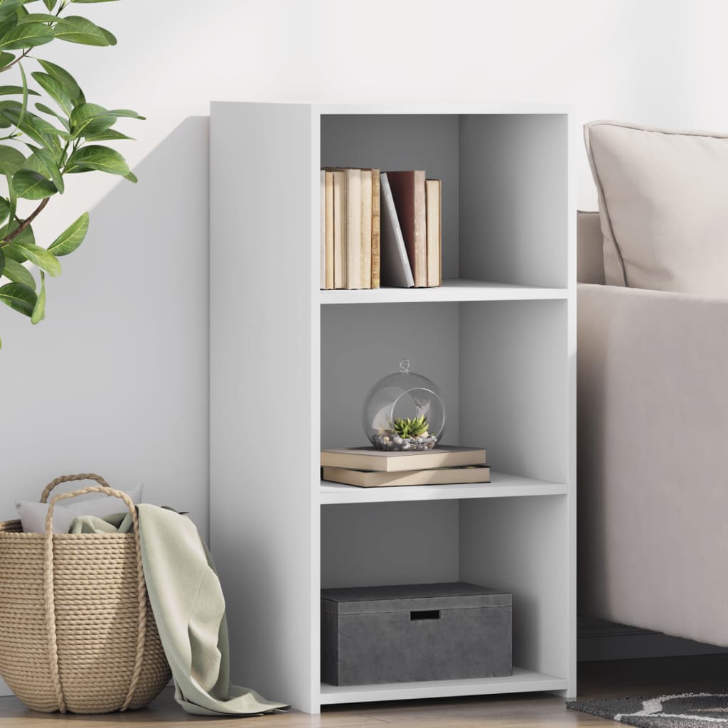 reol 45x41x93 cm konstrueret træ hvid