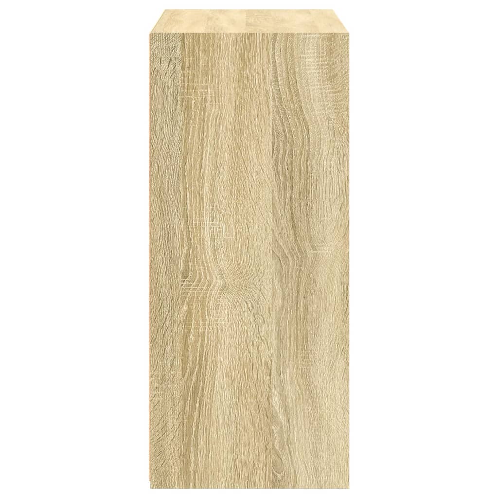 reol 70x41x93 cm konstrueret træ sonoma-eg