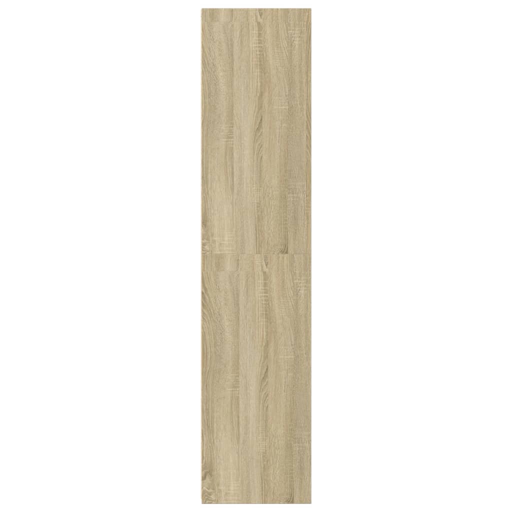 højskab 50x41x185 cm konstrueret træ sonoma-eg