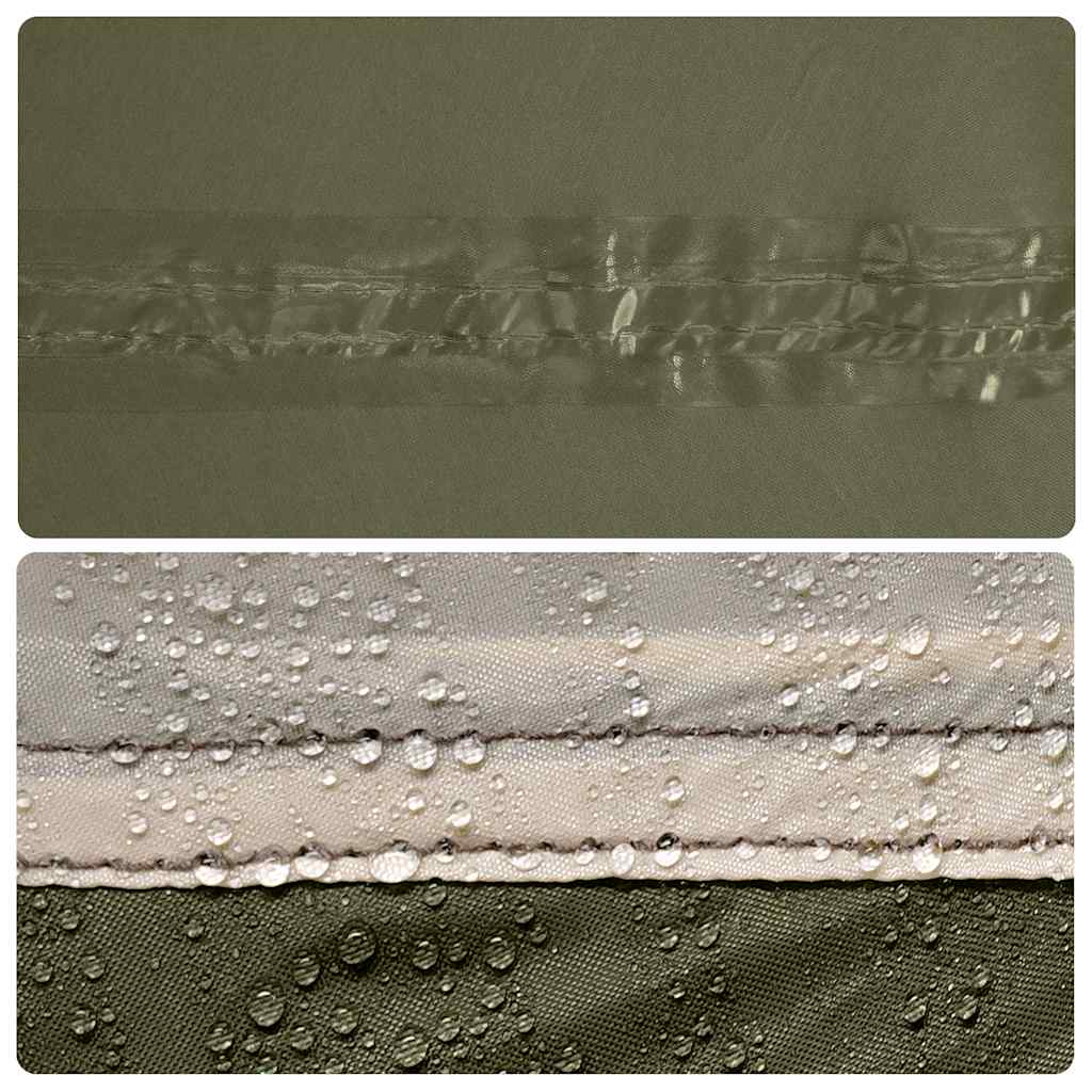 2-personers fortelt til bil vandtæt olivengrøn