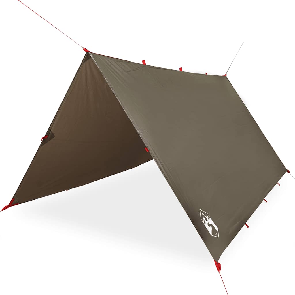 tarp 306x306 cm vandtæt brun
