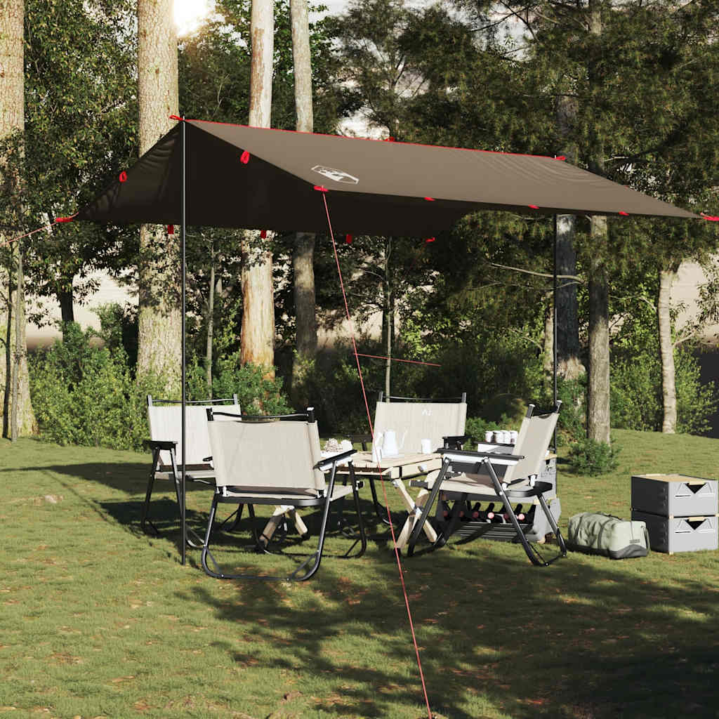 tarp 306x306 cm vandtæt brun