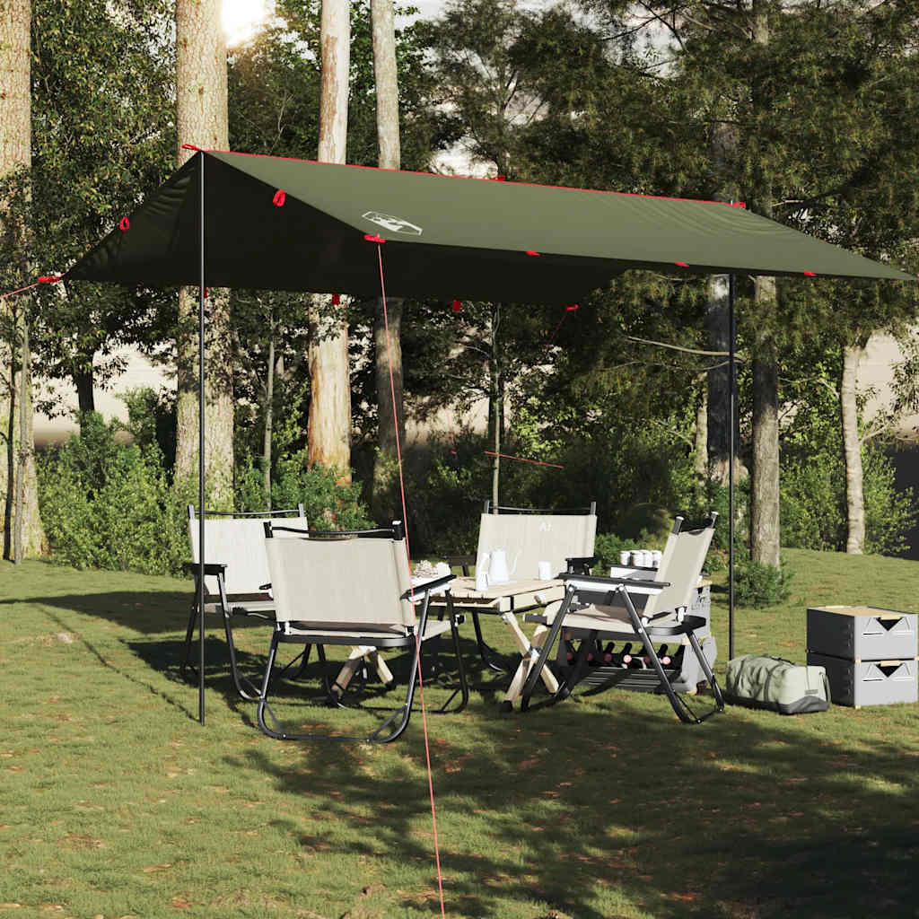 tarp 366x306 cm vandtæt olivengrøn