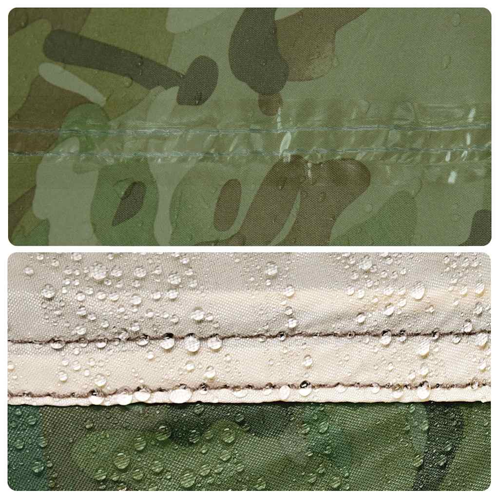 tarp 366x306 cm vandtæt camouflage