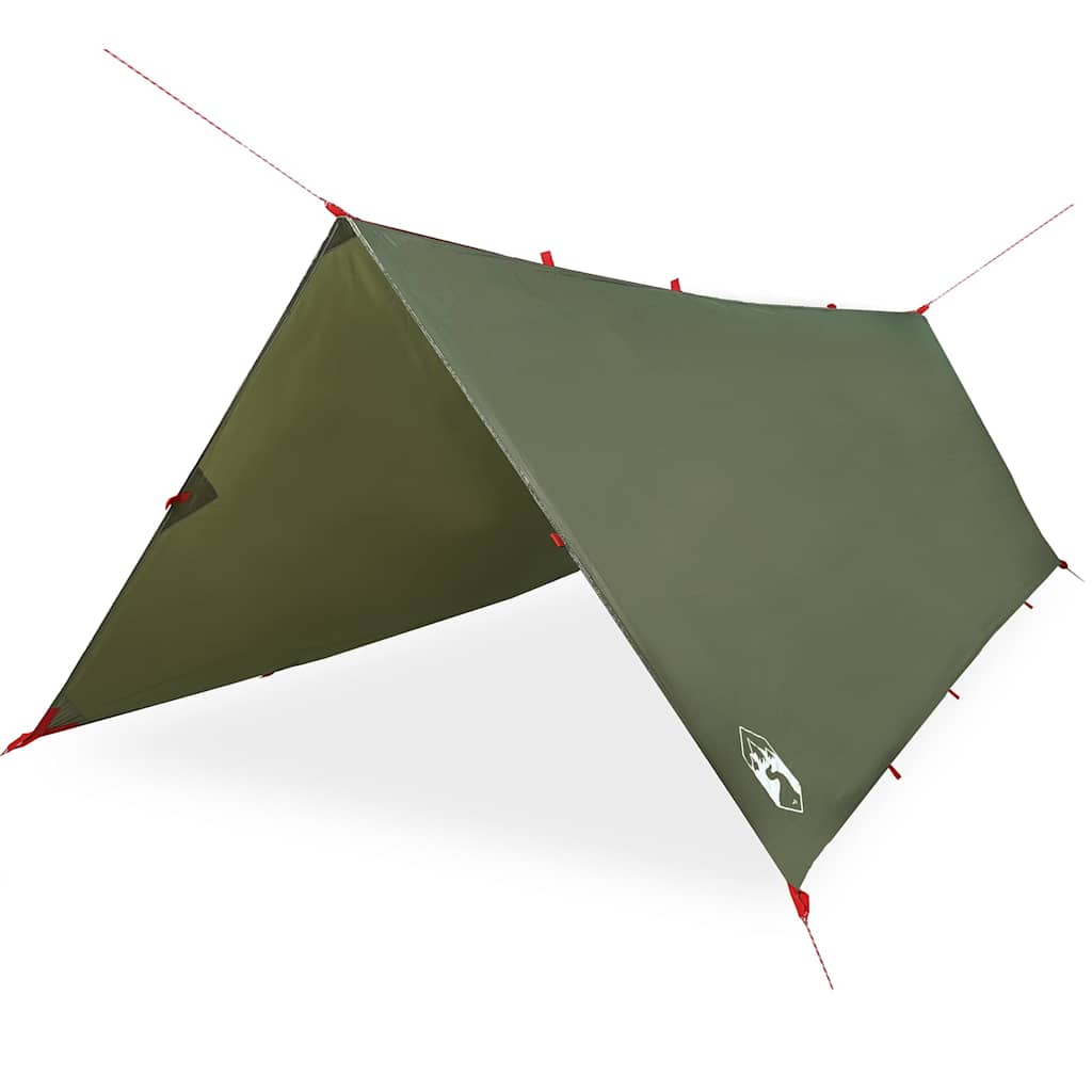 tarp 406x306 cm vandtæt olivengrøn