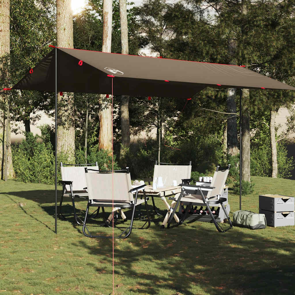 tarp 406x306 cm vandtæt brun