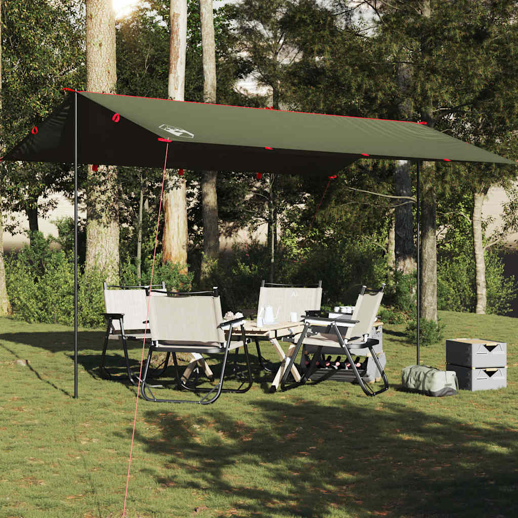 tarp 506x306 cm vandtæt olivengrøn