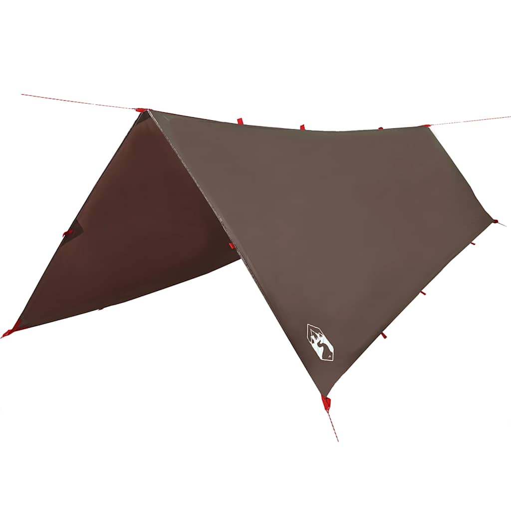 tarp 506x306 cm vandtæt brun