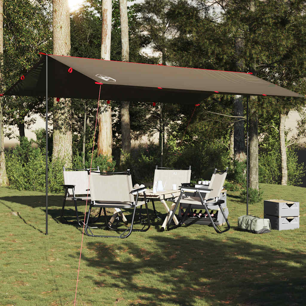 tarp 506x306 cm vandtæt brun