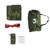 tarp 451x420 cm vandtæt camouflage