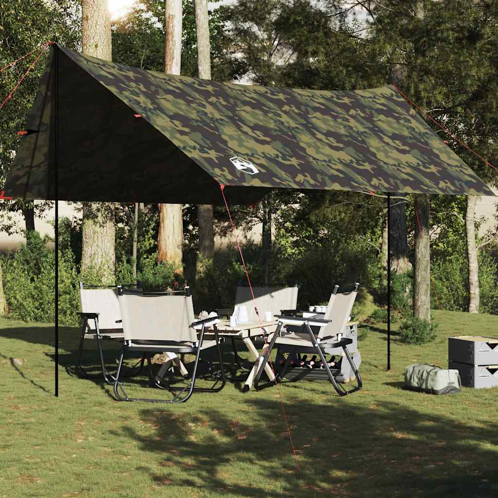 tarp 438x376x212 cm vandtæt camouflage