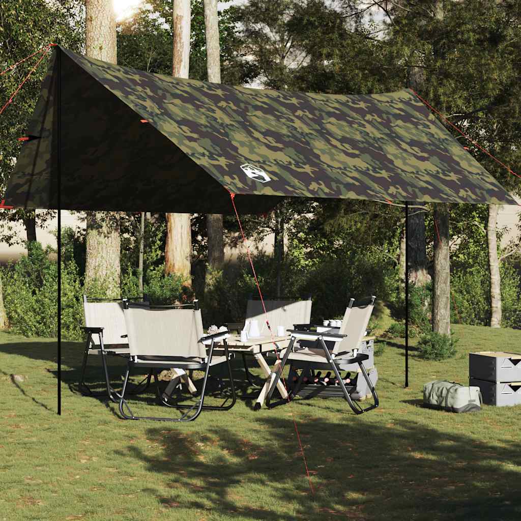 tarp 462x306x211 cm vandtæt camouflage
