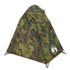 2-personers campingtelt vandtæt kuppel camouflage