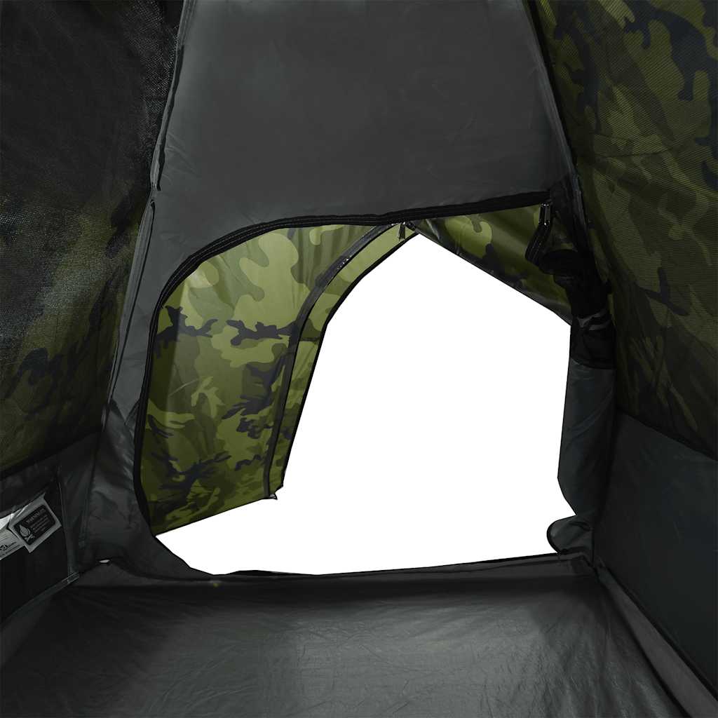 2-personers campingtelt vandtæt kuppel camouflage