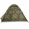 3-personers campingtelt vandtæt kuppel camouflage