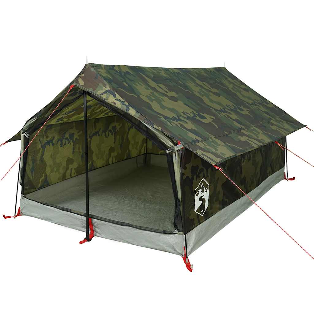 2-personers campingtelt vandtæt camouflage
