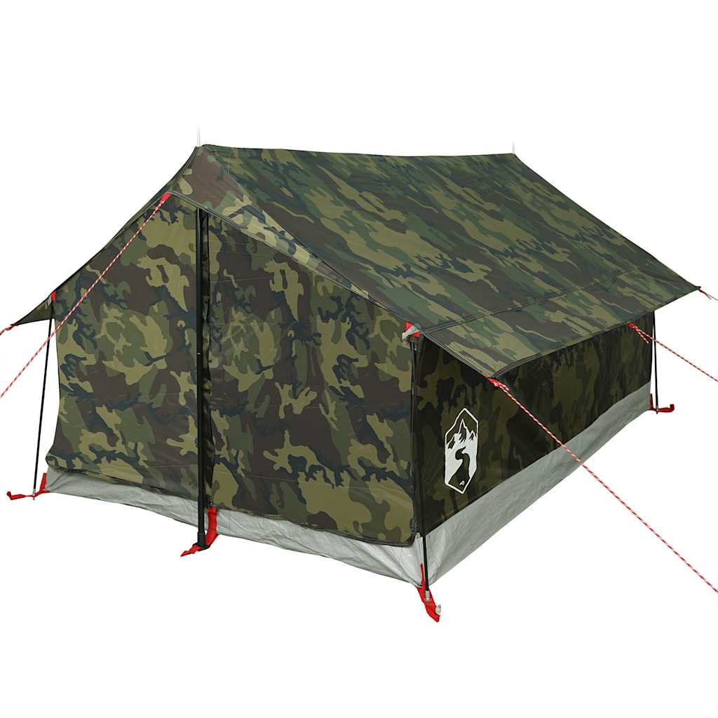 2-personers campingtelt vandtæt camouflage