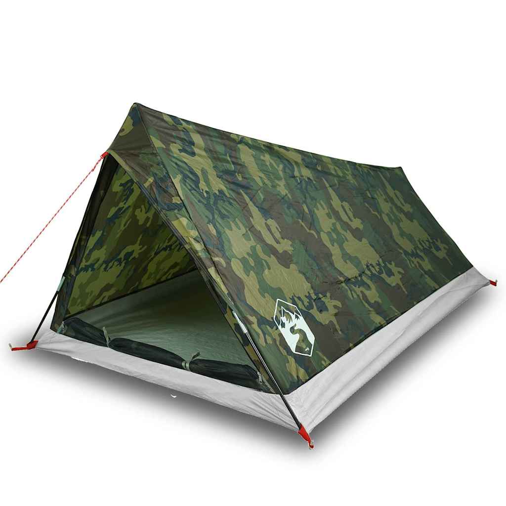 2-personers campingtelt vandtæt camouflage