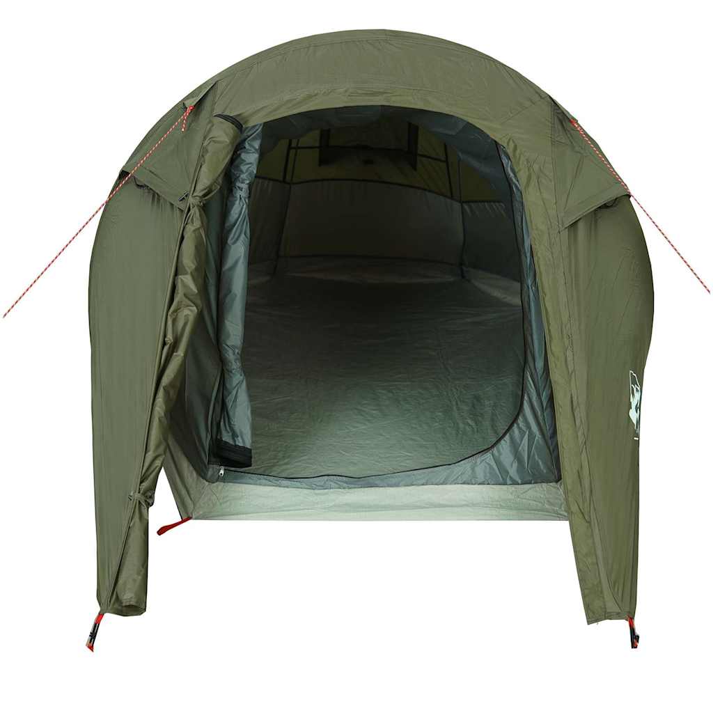 3-personers campingtelt vandtæt olivengrøn