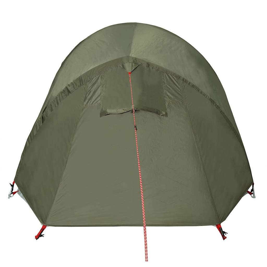 3-personers campingtelt vandtæt olivengrøn
