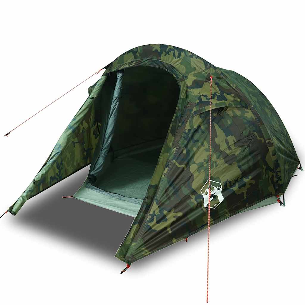2-personers campingtelt vandtæt camouflage