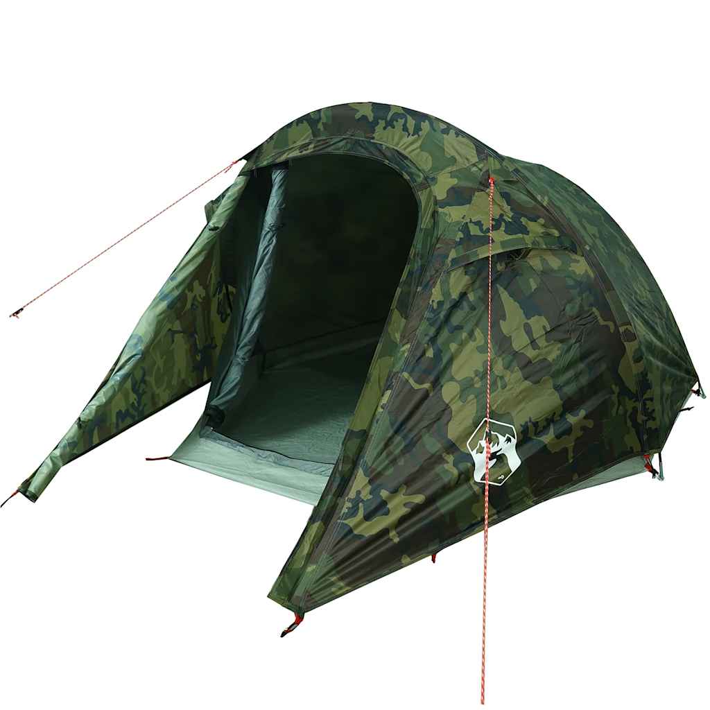 2-personers campingtelt vandtæt camouflage