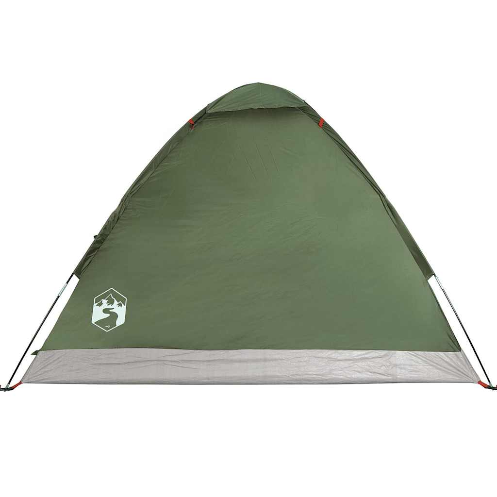 2-personers campingtelt vandtæt kuppel olivengrøn