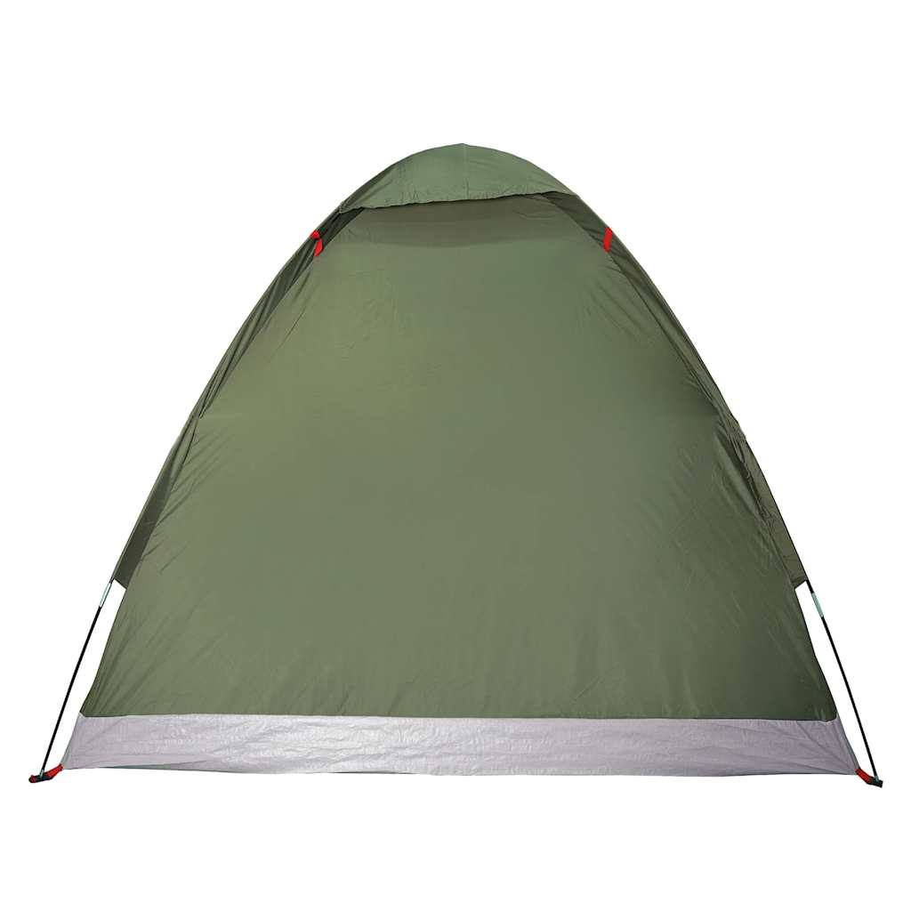 2-personers campingtelt vandtæt kuppel olivengrøn