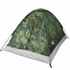 2-personers campingtelt vandtæt kuppel camouflage