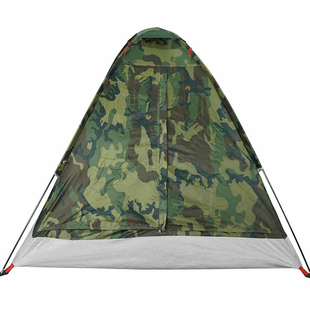 2-personers campingtelt vandtæt kuppel camouflage