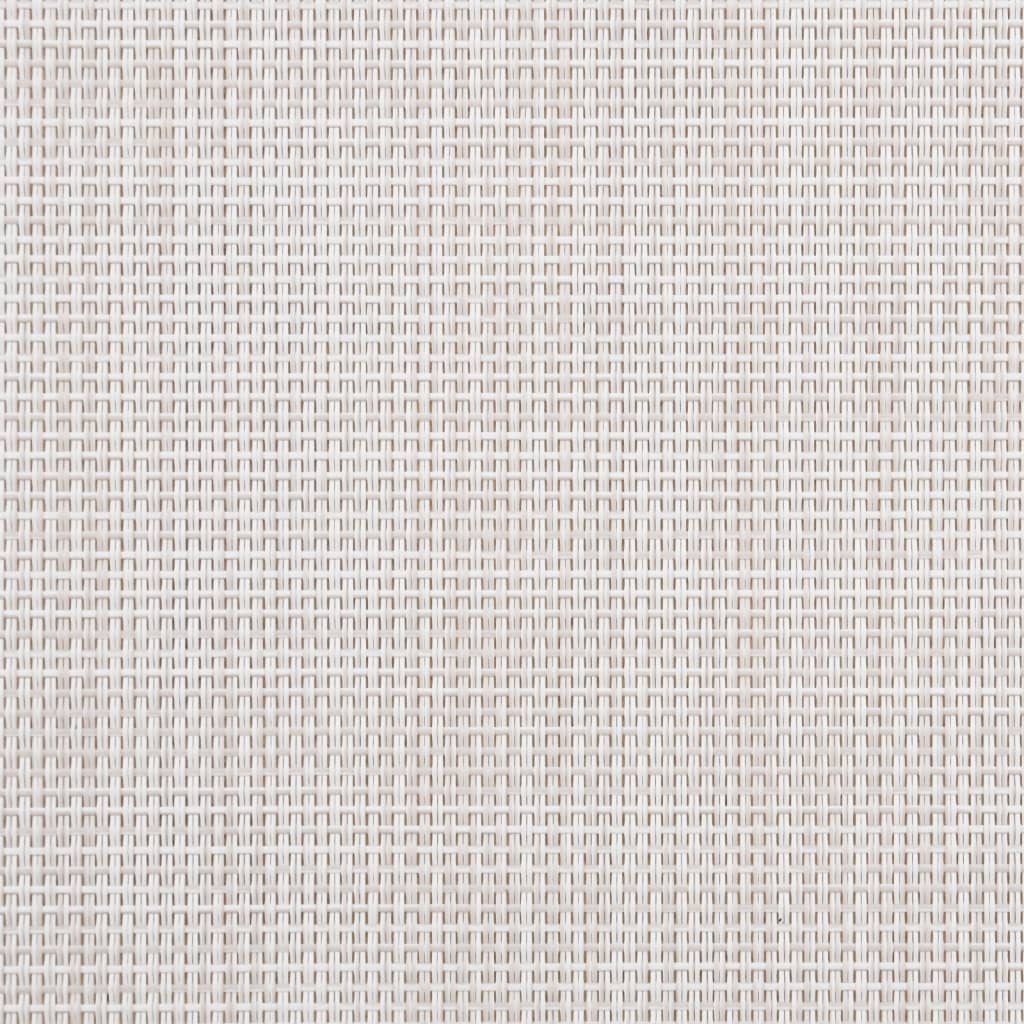 foldbare havestole 2 stk. massivt akacietræ og textilene