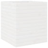 plantekasse 40x40x46 cm massivt fyrretræ hvid