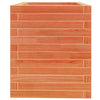 plantekasse 40x40x46 cm massivt fyrretræ gyldenbrun