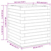 plantekasse 40x40x46 cm massivt douglasgran