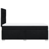 kontinentalseng med madras 90x190 cm stof sort