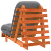 futon med madras 60x206x11 cm massivt fyrretræ gyldenbrun