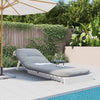 futon med madras 70x206x11 cm massivt fyrretræ hvid