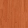 futon med madras 70x206x11 cm massivt fyrretræ gyldenbrun