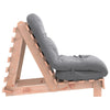 futon med madras 70x206x11 cm massivt douglasgran
