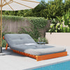 futon med madras 100x206x11 cm massivt fyrretræ