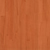 futon med madras 100x206x11 cm massivt fyrretræ