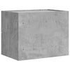 væghængte sengeborde 2 stk. 45x30x35 cm betongrå
